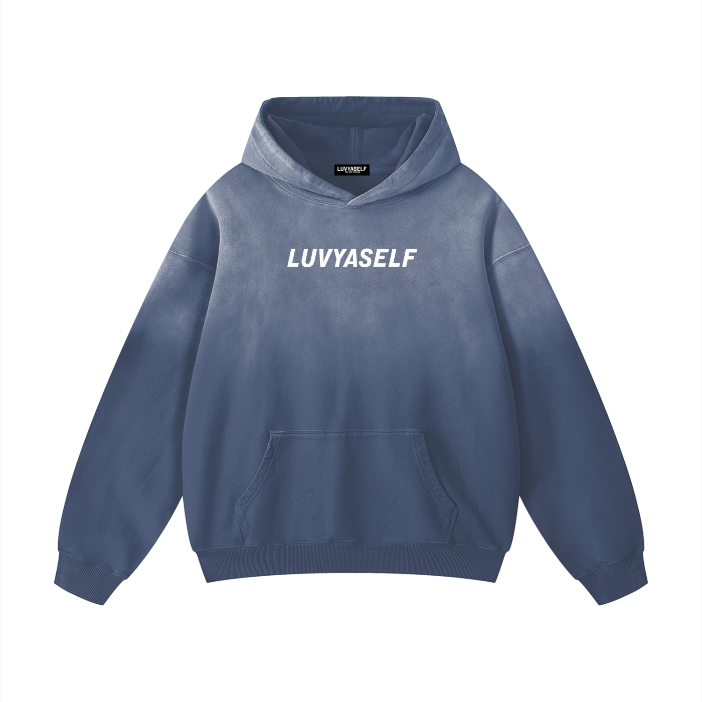 LUVYASELF - Heavyweight Sunfade Oversized Hoodie