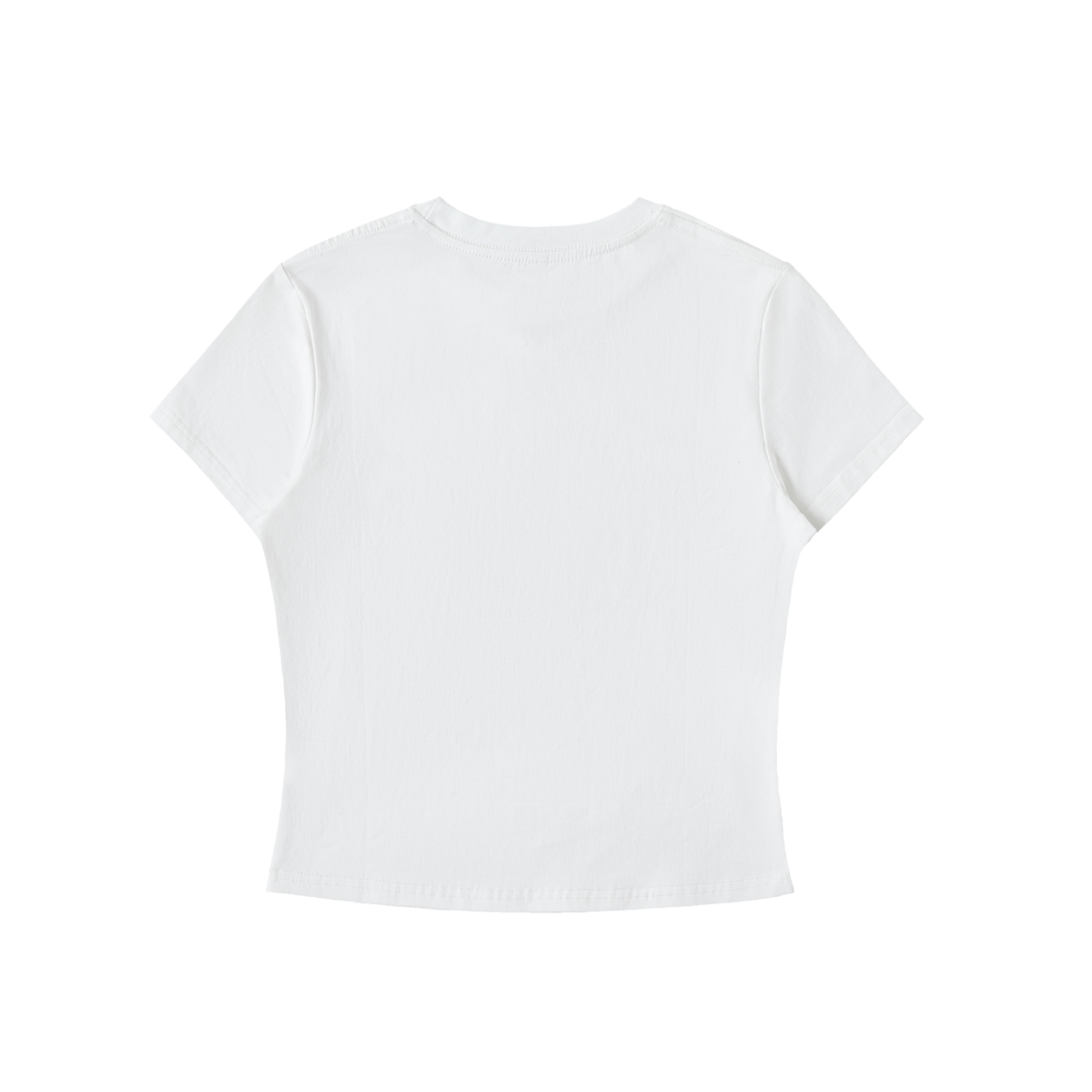 LUVYASELF Essential Bodycon Crewneck T-Shirt
