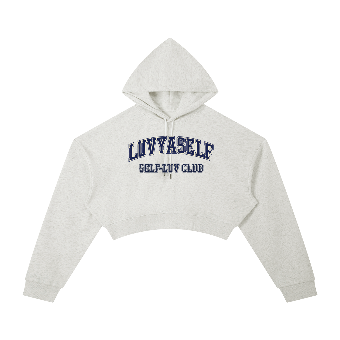LUVYASELF - Essential Cropped Hoodie