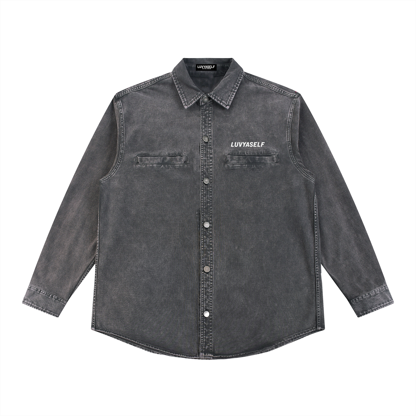 LUVYASELF - Denim Vintage Washed Heavyweight Jacket