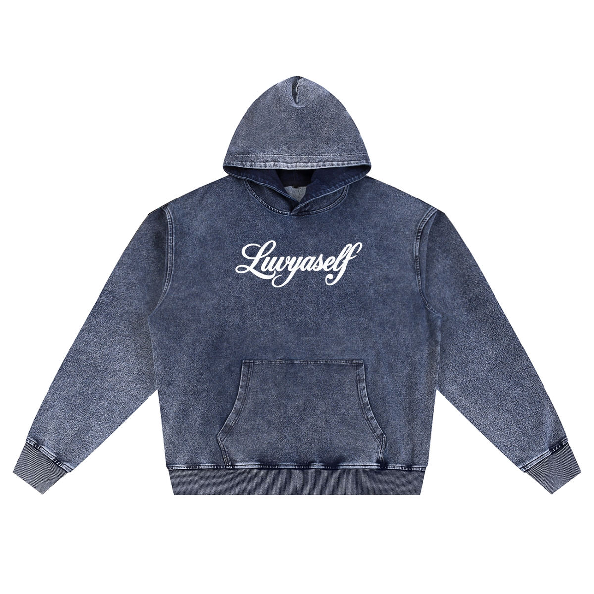 Oversized Snow Wash Hoodie