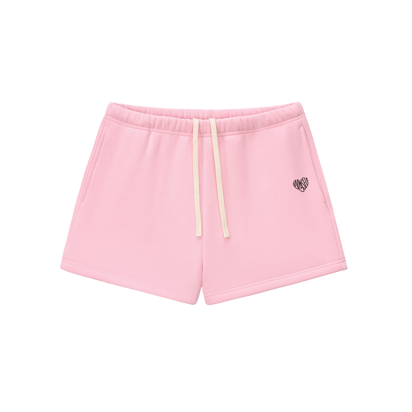 LUVYASELF - Essential Fleece Drawstring Sweatshorts