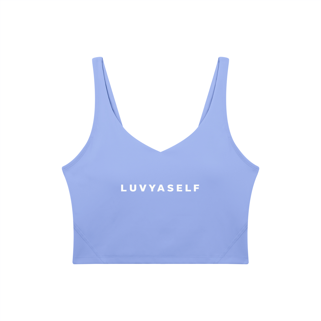 Uniform V-Neck Yoga Sports Bra