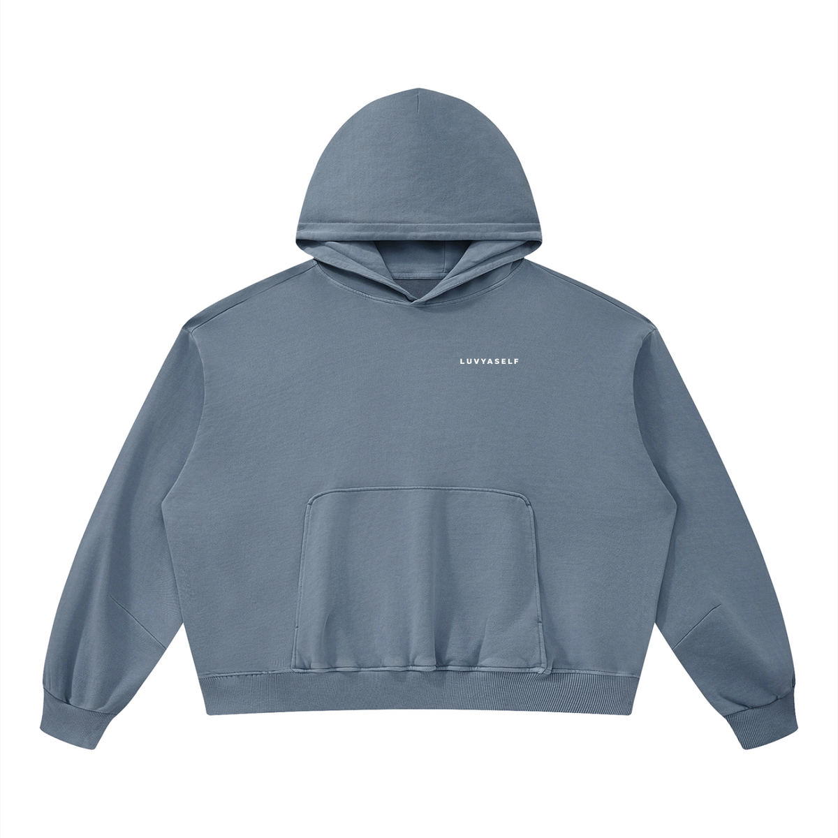 Unisex Boxy Vintage Washed Hoodie