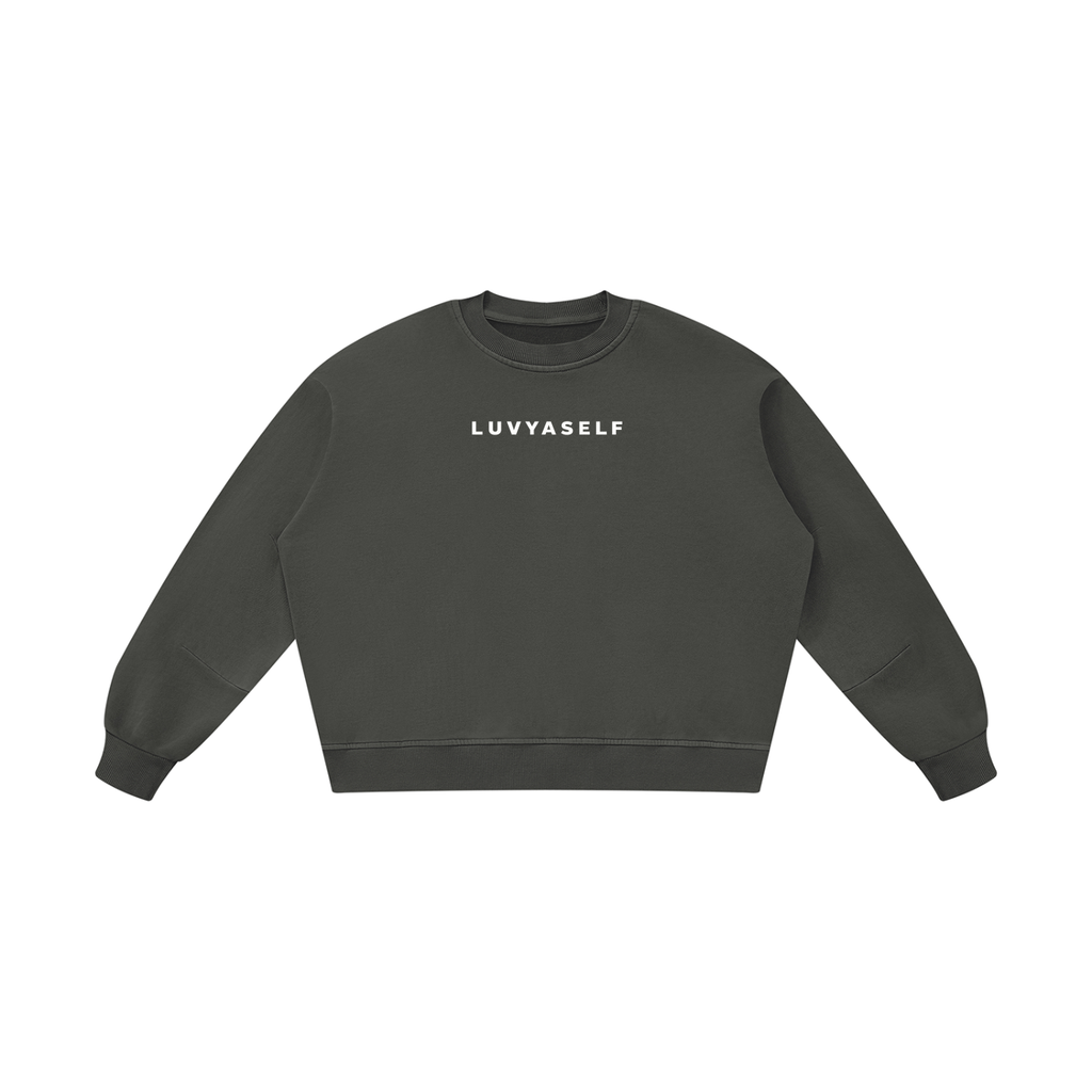 Unisex Boxy Vintage Washed Sweatshirt