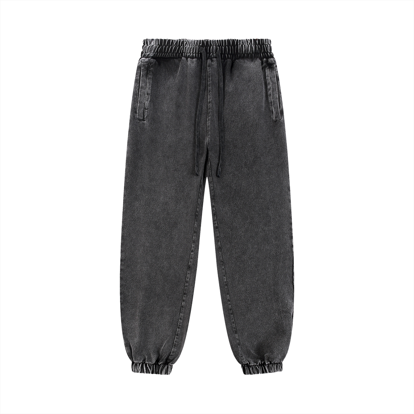 Uniform Snow Wash Jogged Sweatpants