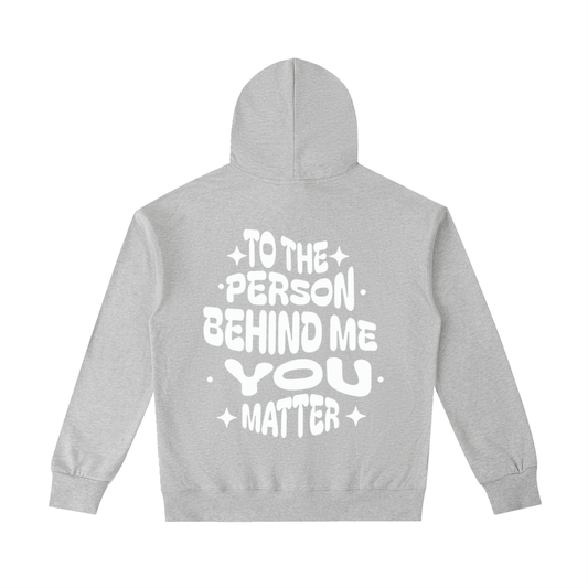 LUVYASELF - YOU MATTER - Essential Heavyweight Cotton Hoodie
