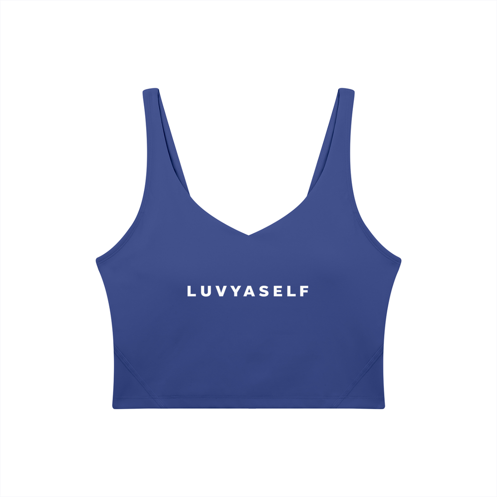 Uniform V-Neck Yoga Sports Bra