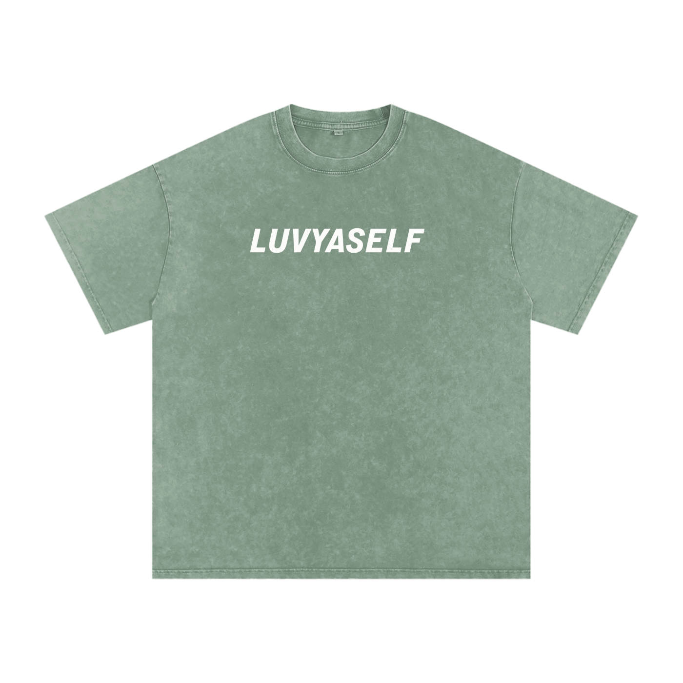 LUVYASELF,You Matter,Heavyweight 250 GSM,Self-Love,Self-Luv,Vintage Oversized Tee,Positivity,Mental Health shirt,Acid Wash T-shirt,Motivational Tee