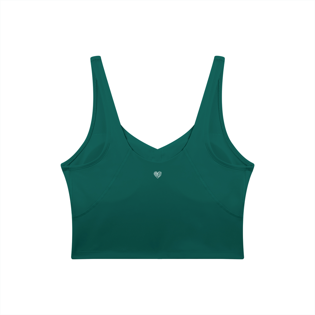Uniform V-Neck Yoga Sports Bra