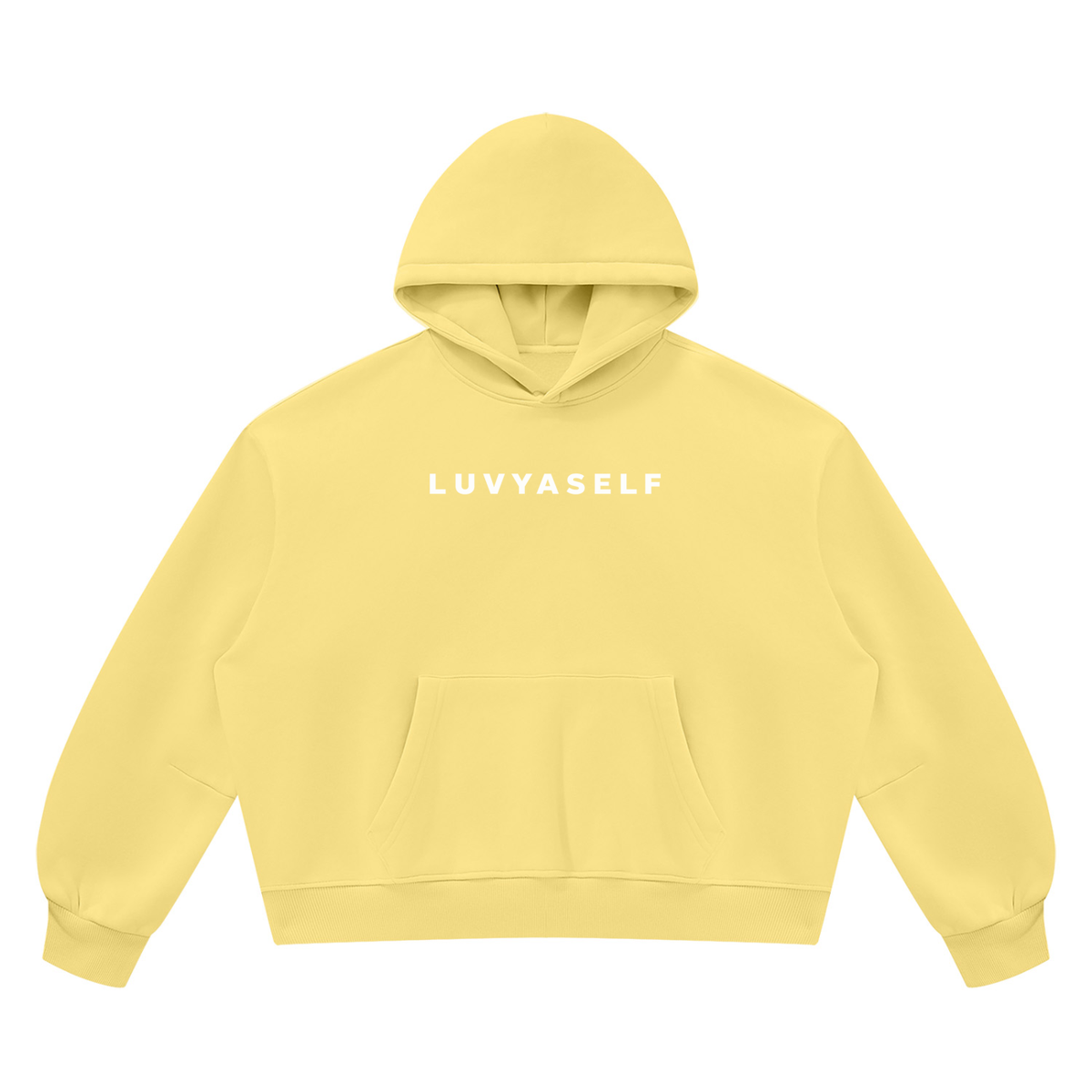 Unisex Vintage Wash Boxy Fleece Hoodie