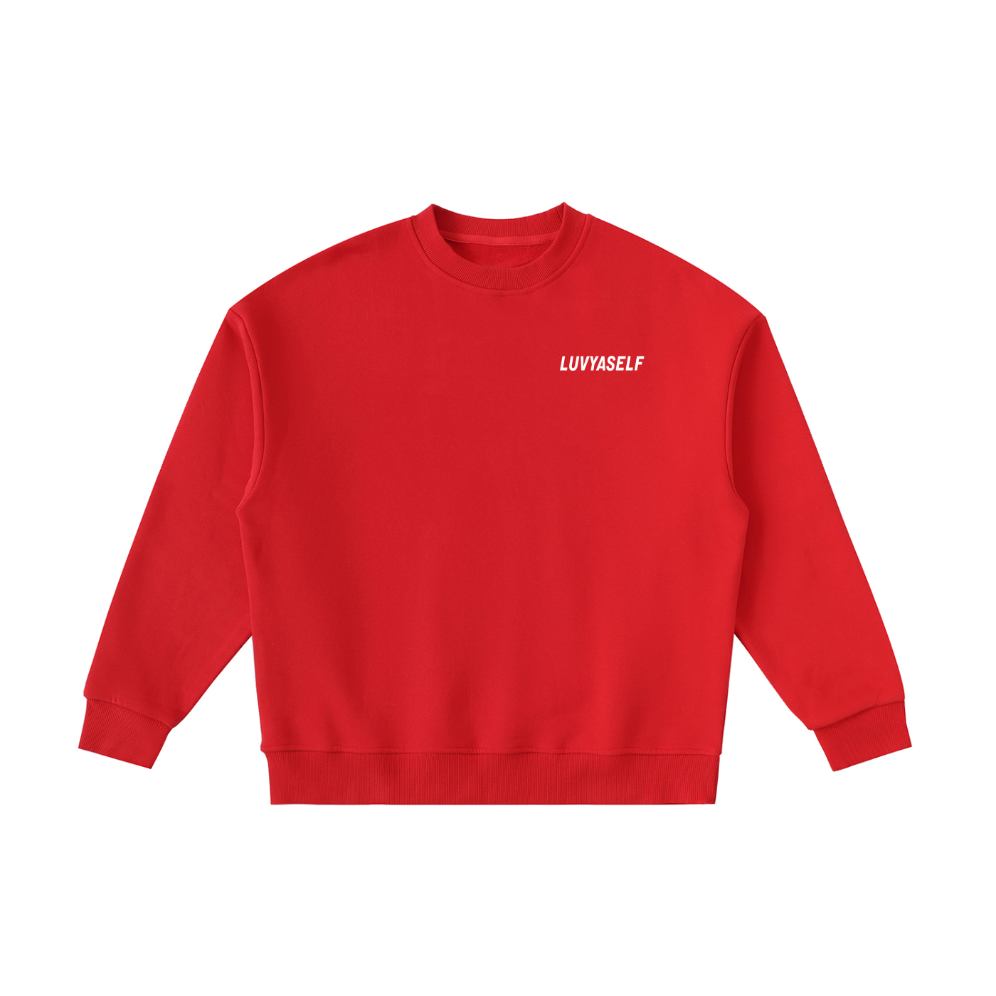 LUVYASELF - Essential Fleece Kids' Crewneck Sweatshirt