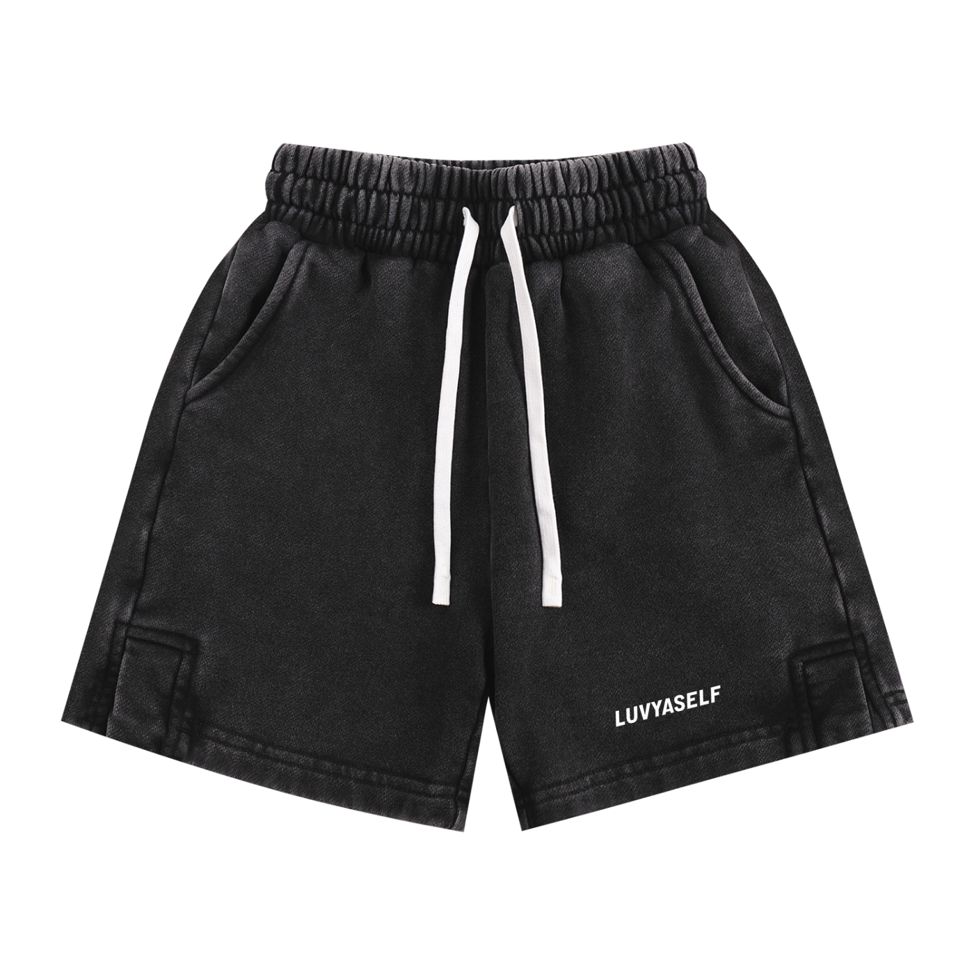 LUVYASELF - Snow Washed Kids' Shorts