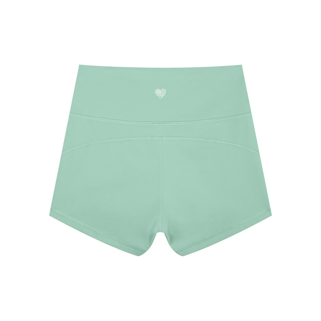 Uniform High-Waist Yoga Shorts