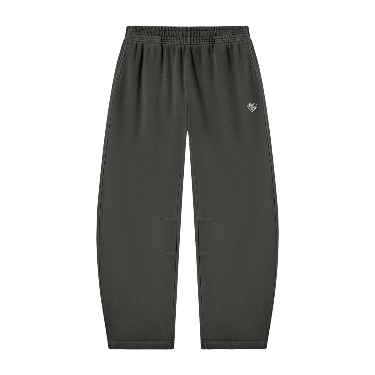Unisex Vintage Washed Barrel Leg Sweatpants