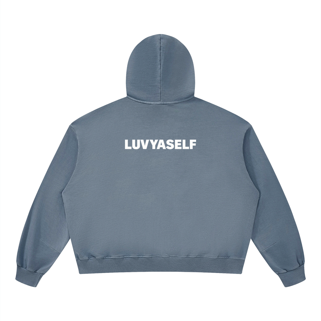 Unisex Boxy Vintage Washed Hoodie