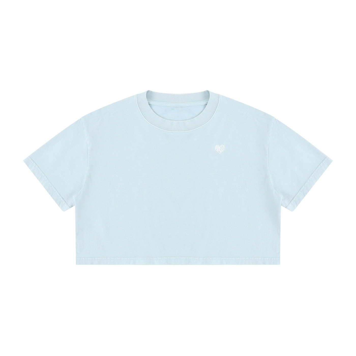 Uniform Women's Mineral Wash Cotton Crop T-Shirt