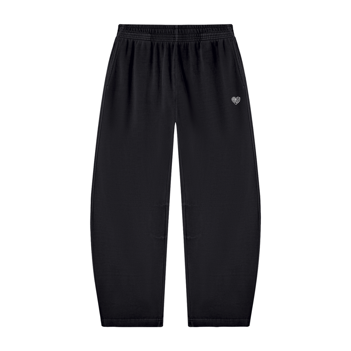 Unisex Vintage Washed Barrel Leg Sweatpants