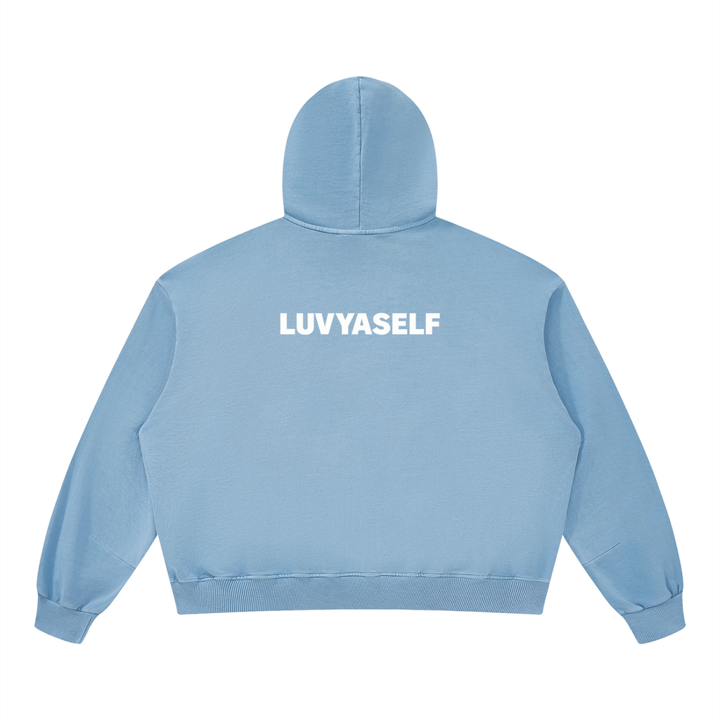 Unisex Boxy Vintage Washed Hoodie