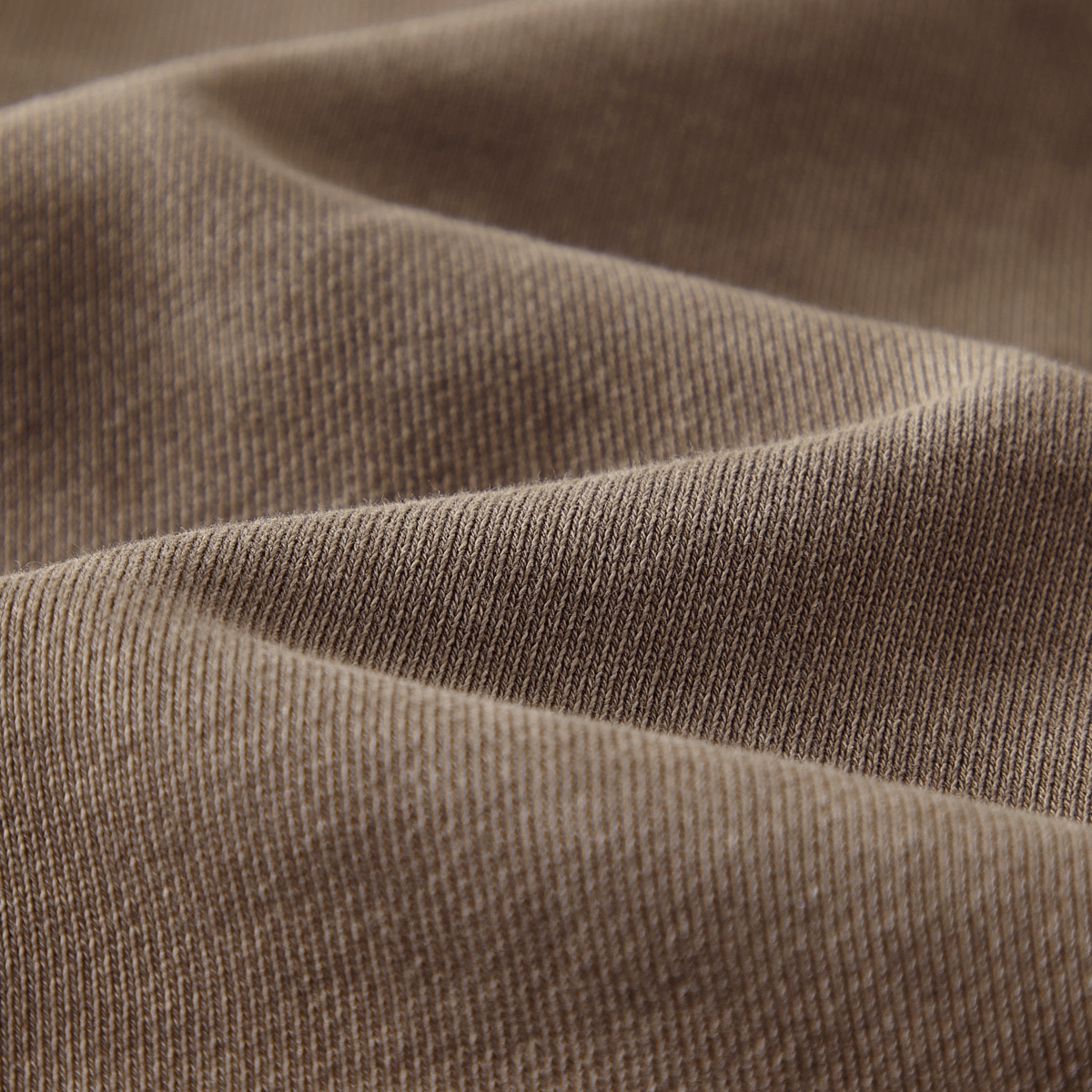 LUVYASELF - Washed Raw-Edge Cropped Crew Neck Sweatshirt（380GSM）