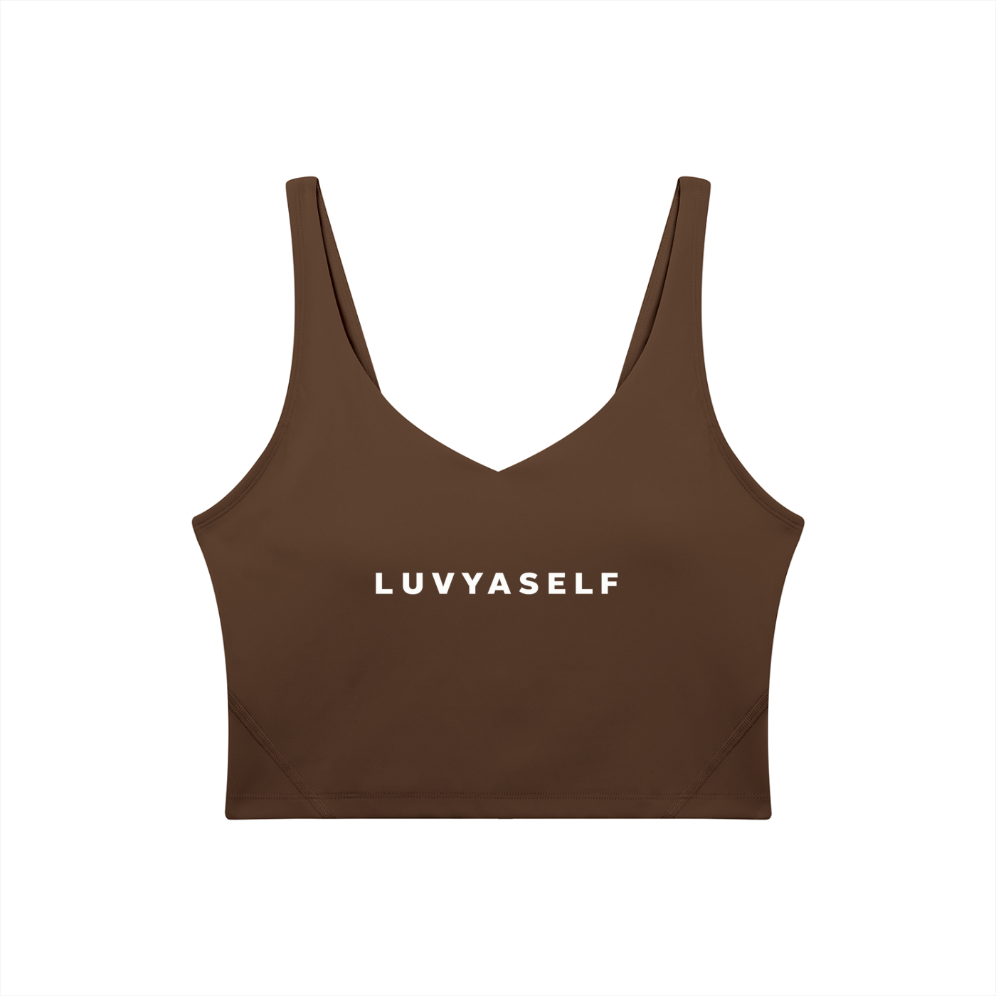 Uniform V-Neck Yoga Sports Bra