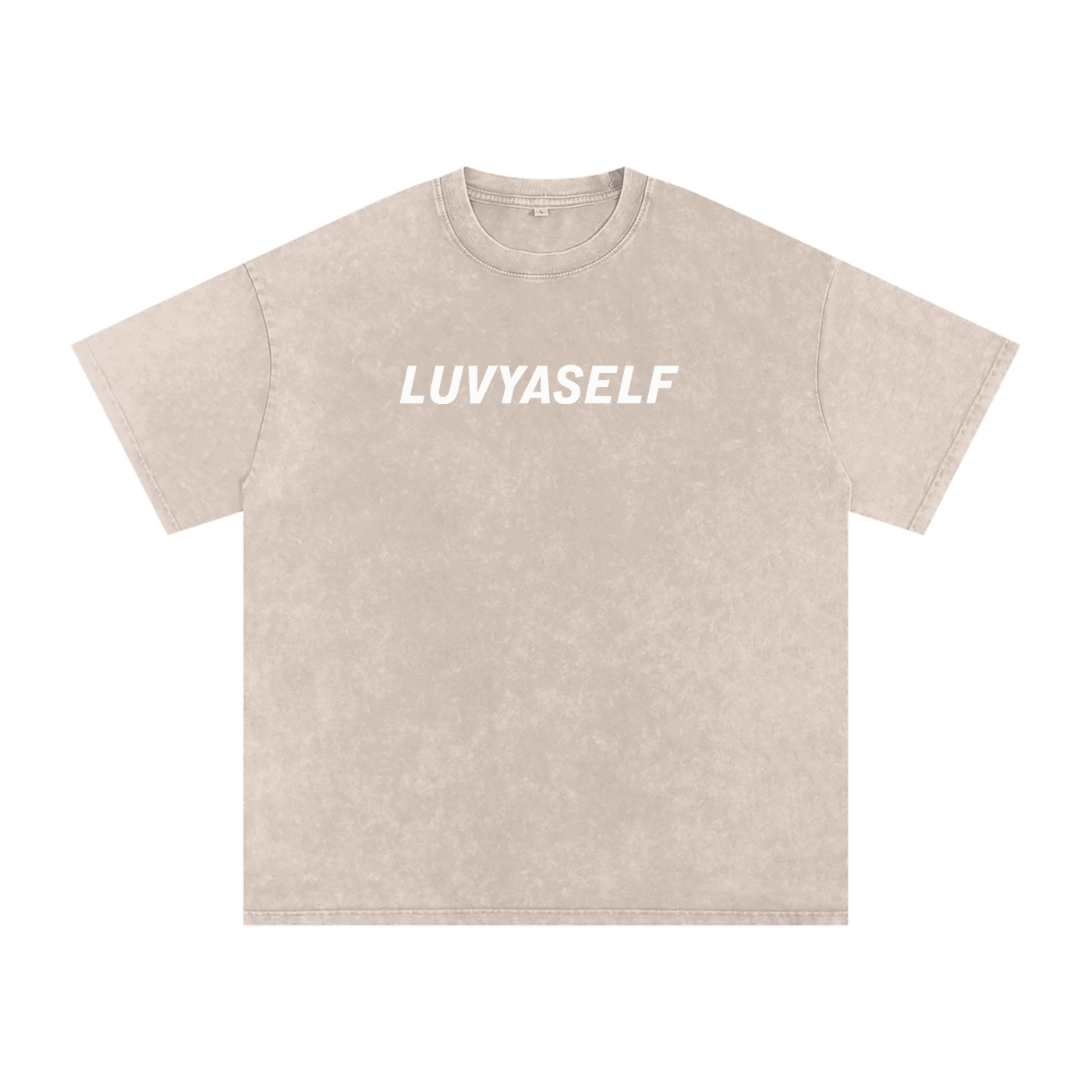 LUVYASELF,You Matter,Heavyweight 250 GSM,Self-Love,Self-Luv,Vintage Oversized Tee,Positivity,Mental Health shirt,Acid Wash T-shirt,Motivational Tee