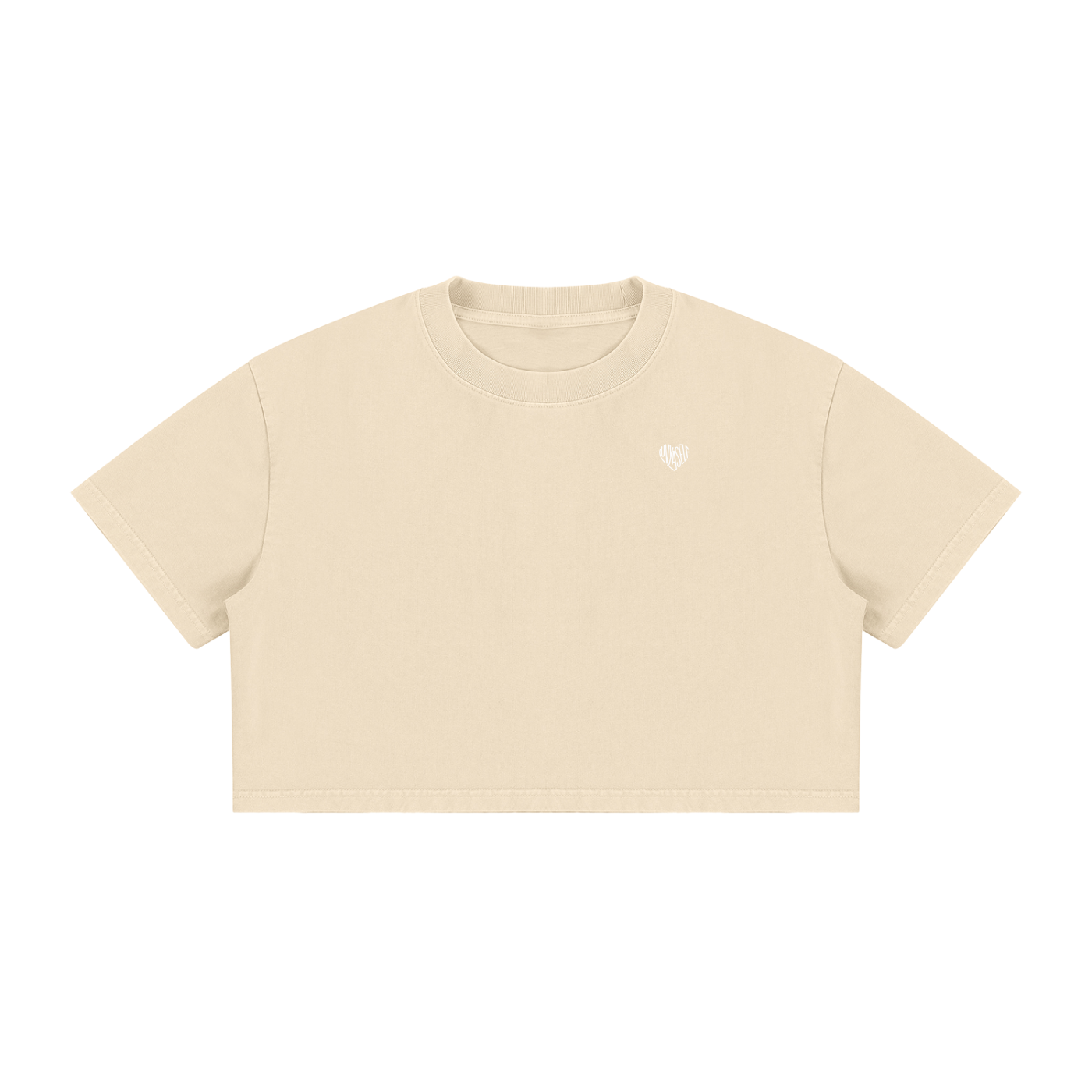 Uniform Women's Mineral Wash Cotton Crop T-Shirt