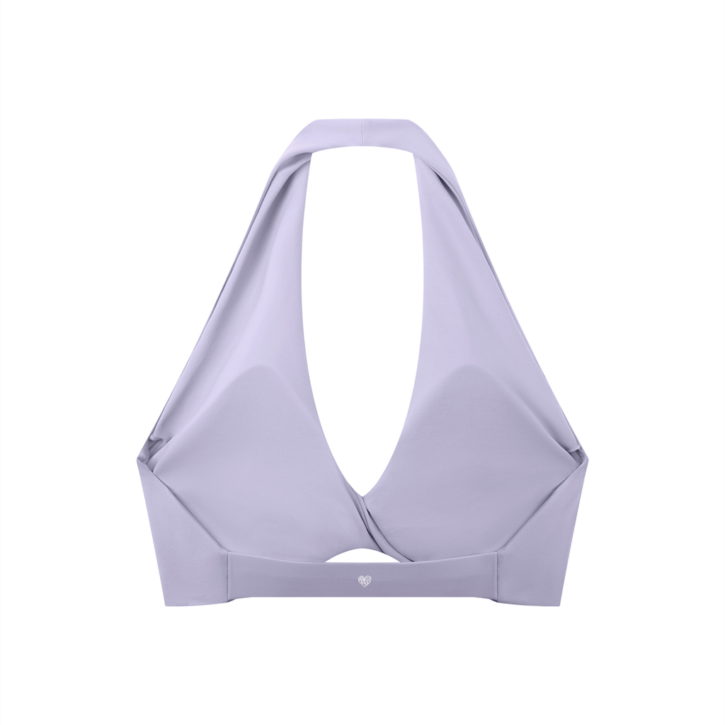 Uniform Sports Bra — Pleated Halter