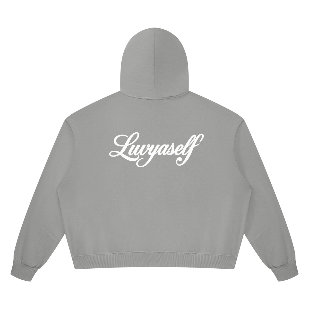Unisex Vintage Wash Boxy Full Zip Hoodie