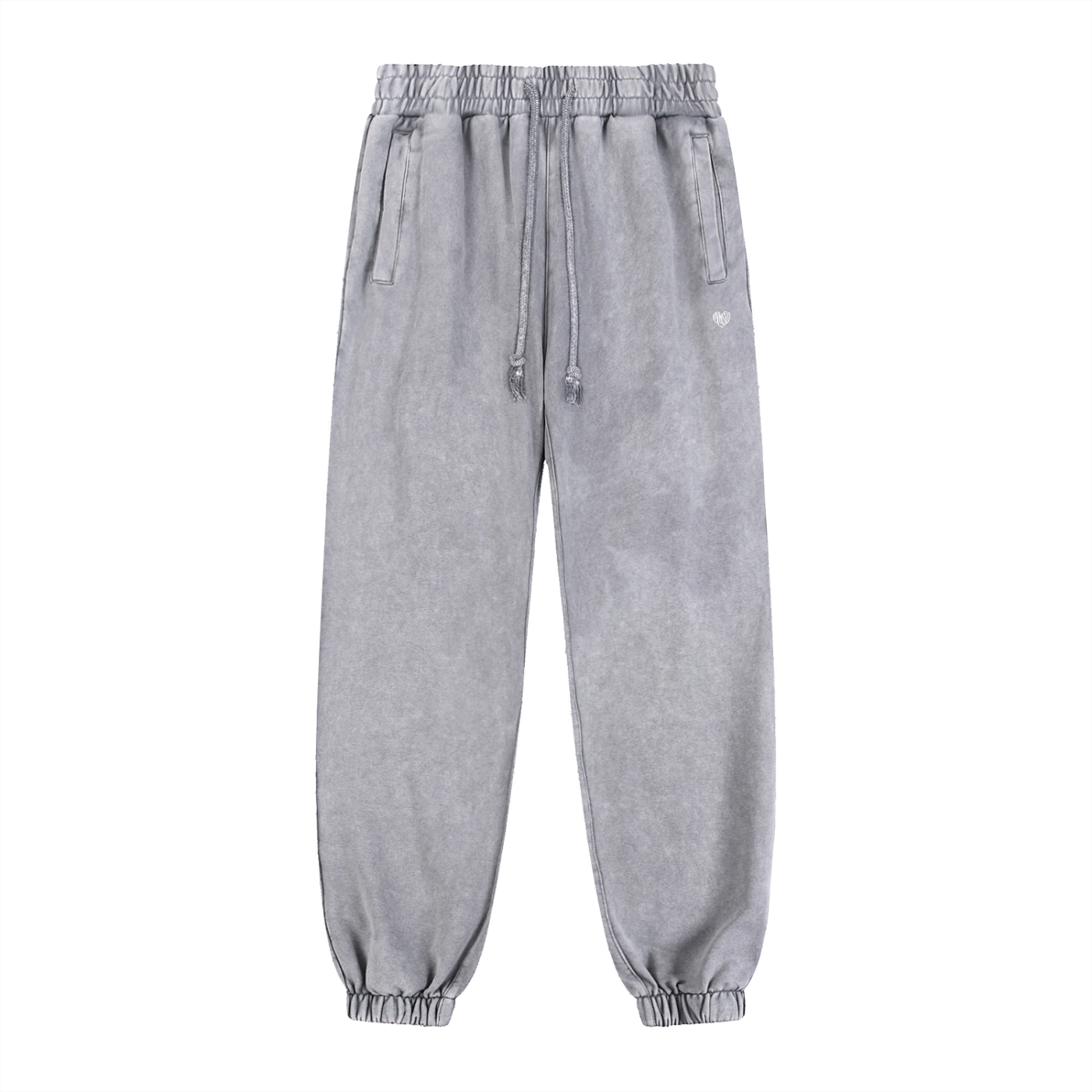 Uniform Snow Wash Heavyweight Jogged Sweatpants