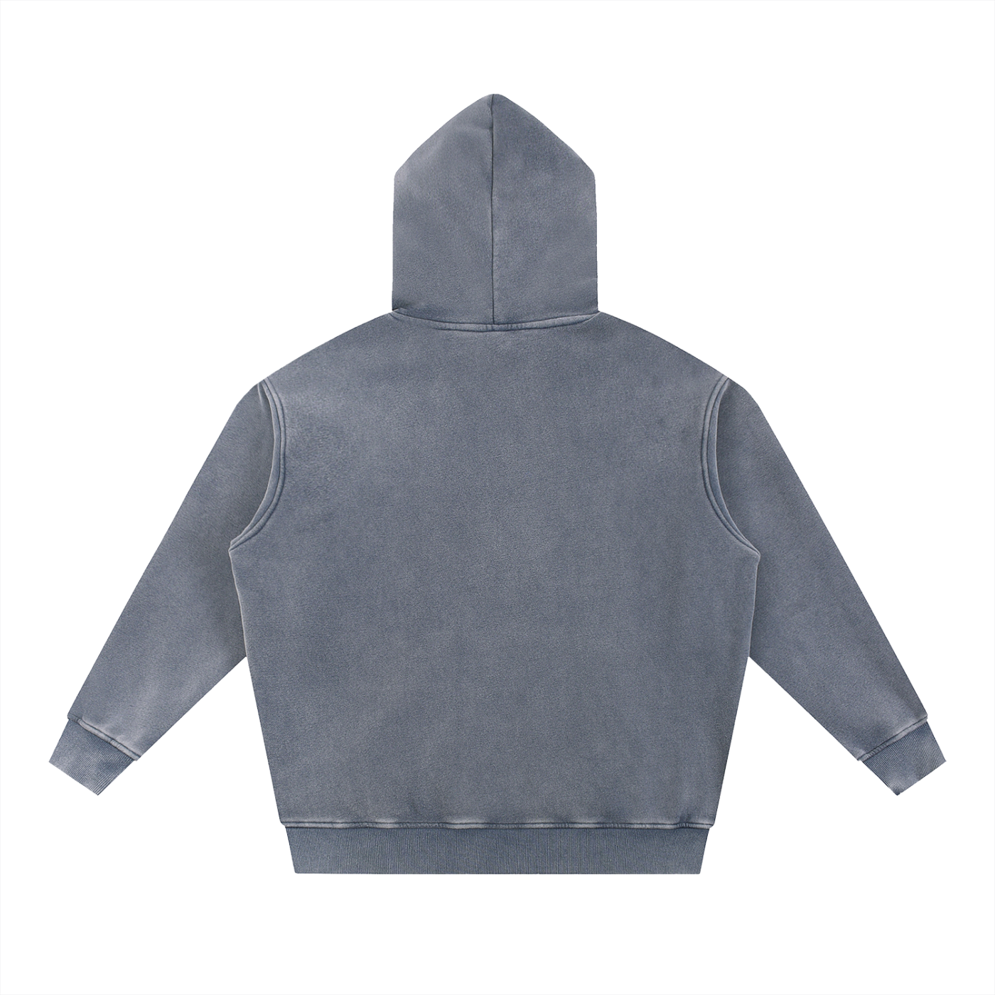 Uniform Snow Wash Fleece Oversize Hoodie