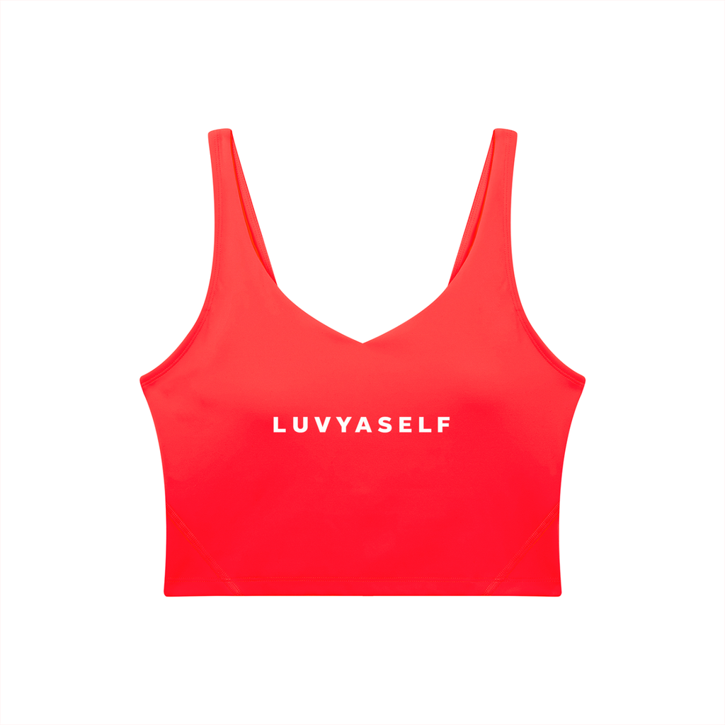 Uniform V-Neck Yoga Sports Bra