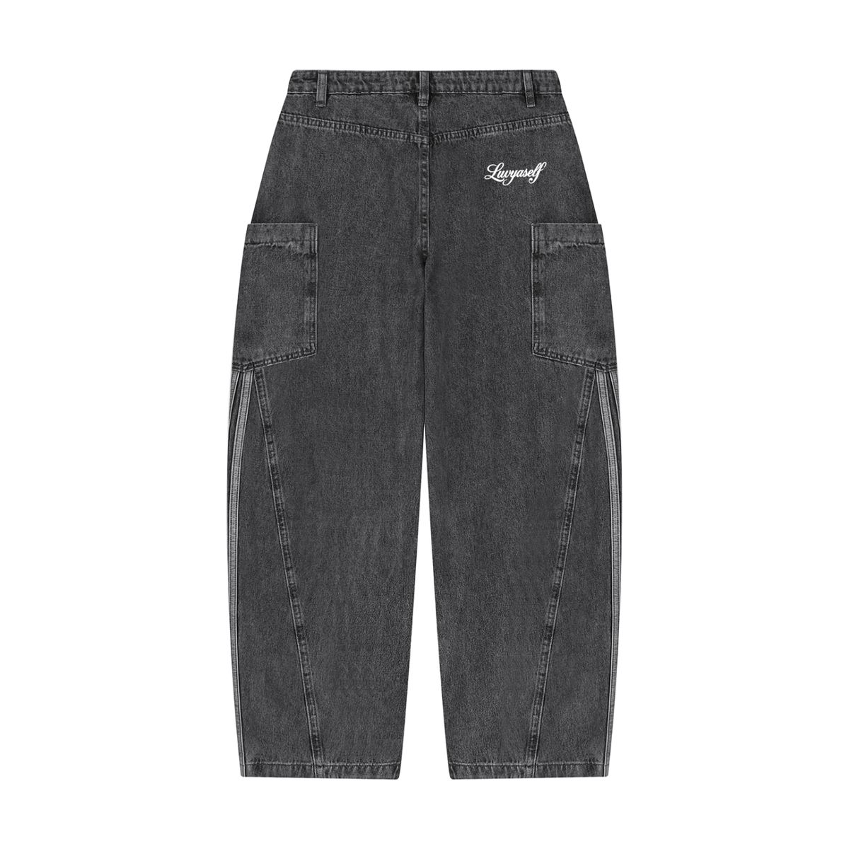 Women's Vintage Wash Barrel Leg Jeans