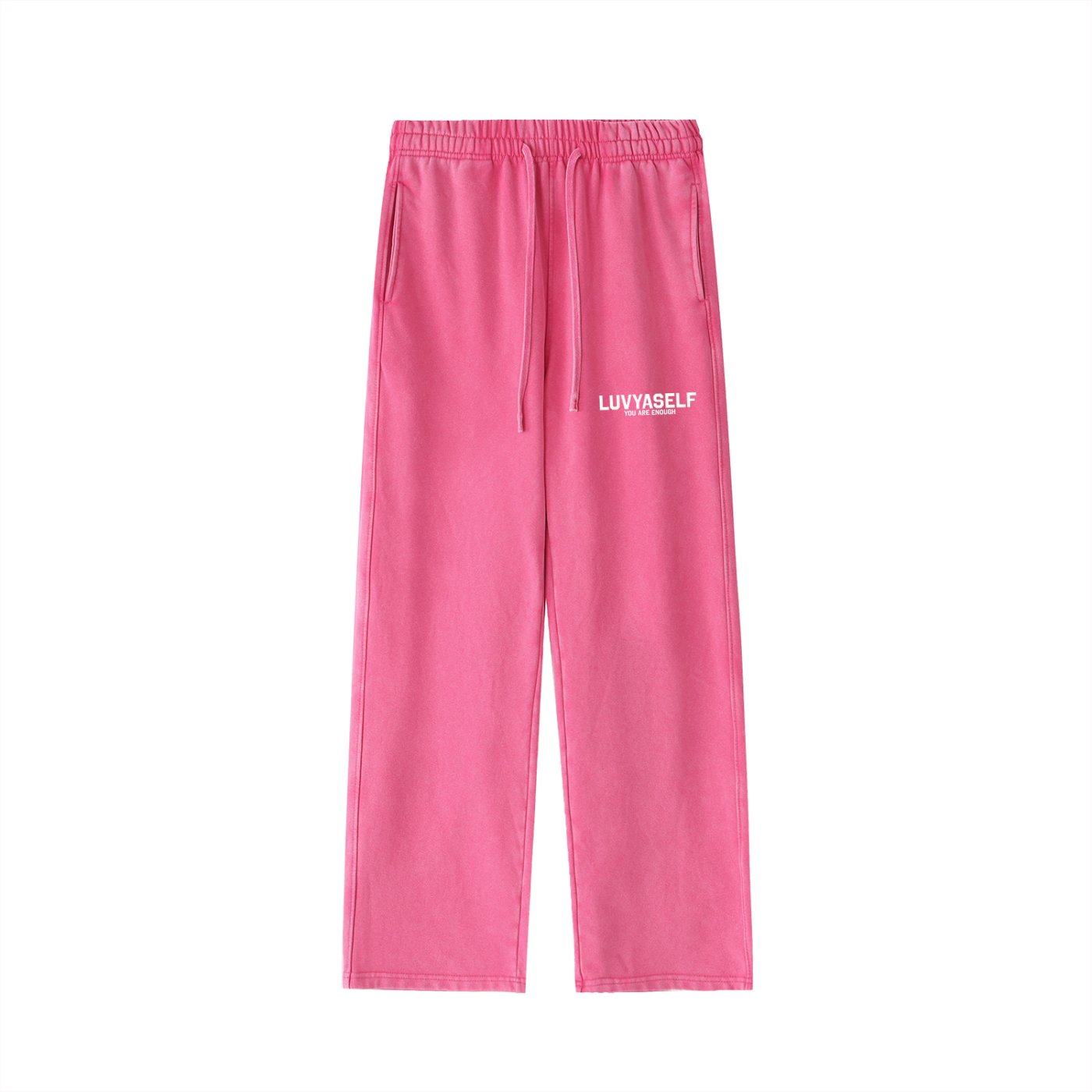 LUVYASELF Vintage Washed Heavyweight Sweatpants
