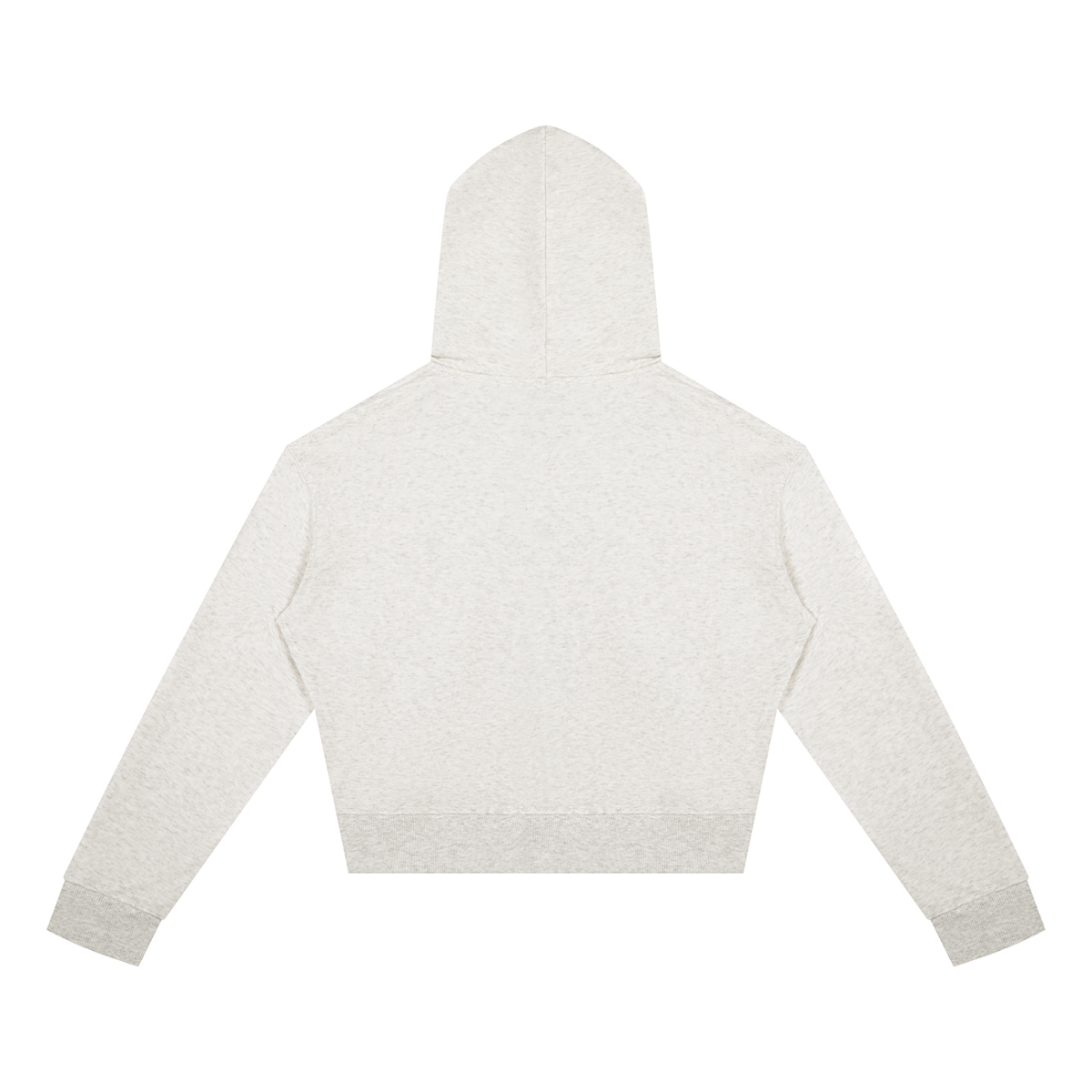 Women's Crop Full Zip Hoodie