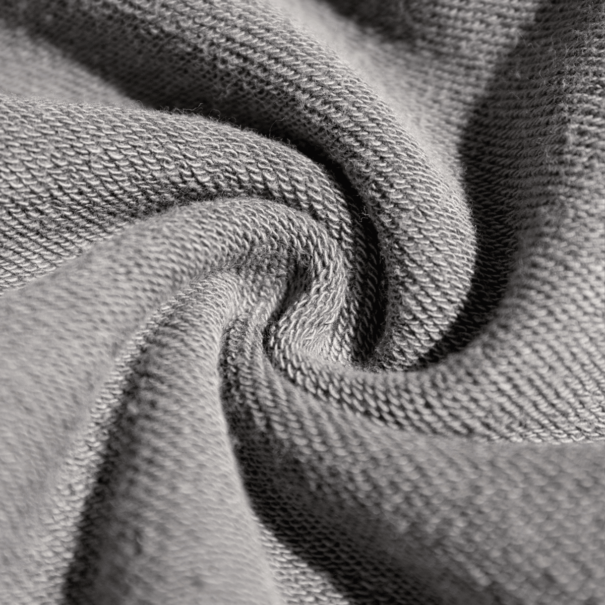 LUVYASELF - Washed Raw-Edge Cropped Crew Neck Sweatshirt（380GSM）