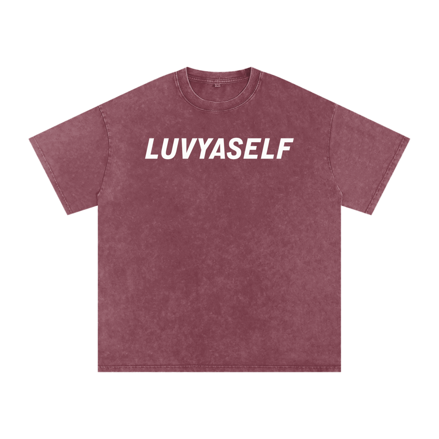 LUVYASELF "Don't Let the Bad Days Win" Acid Wash Oversize T-Shirt | 250 GSM Cotton Tee | Unisex Vintage Wash