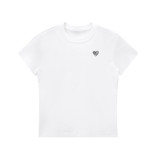 LUVYASELF - Essential Bodycon Crewneck T-Shirt