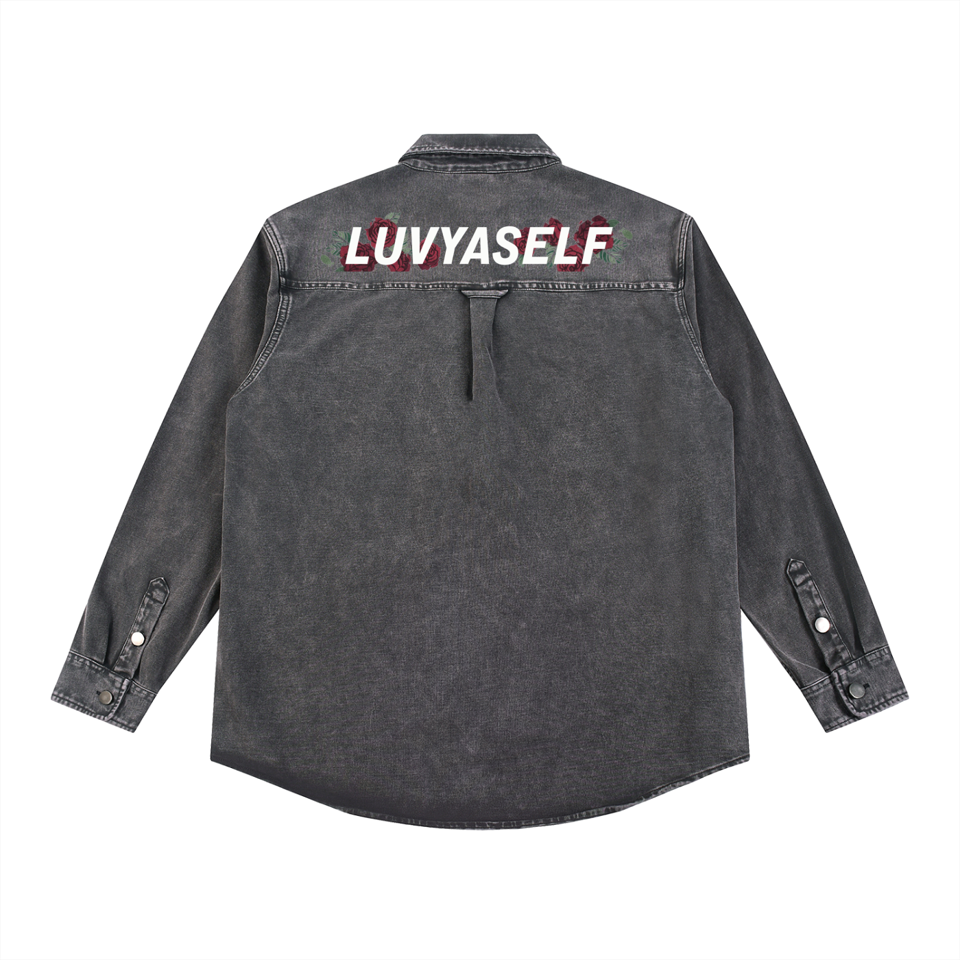 LUVYASELF - Denim Vintage Washed Heavyweight Jacket