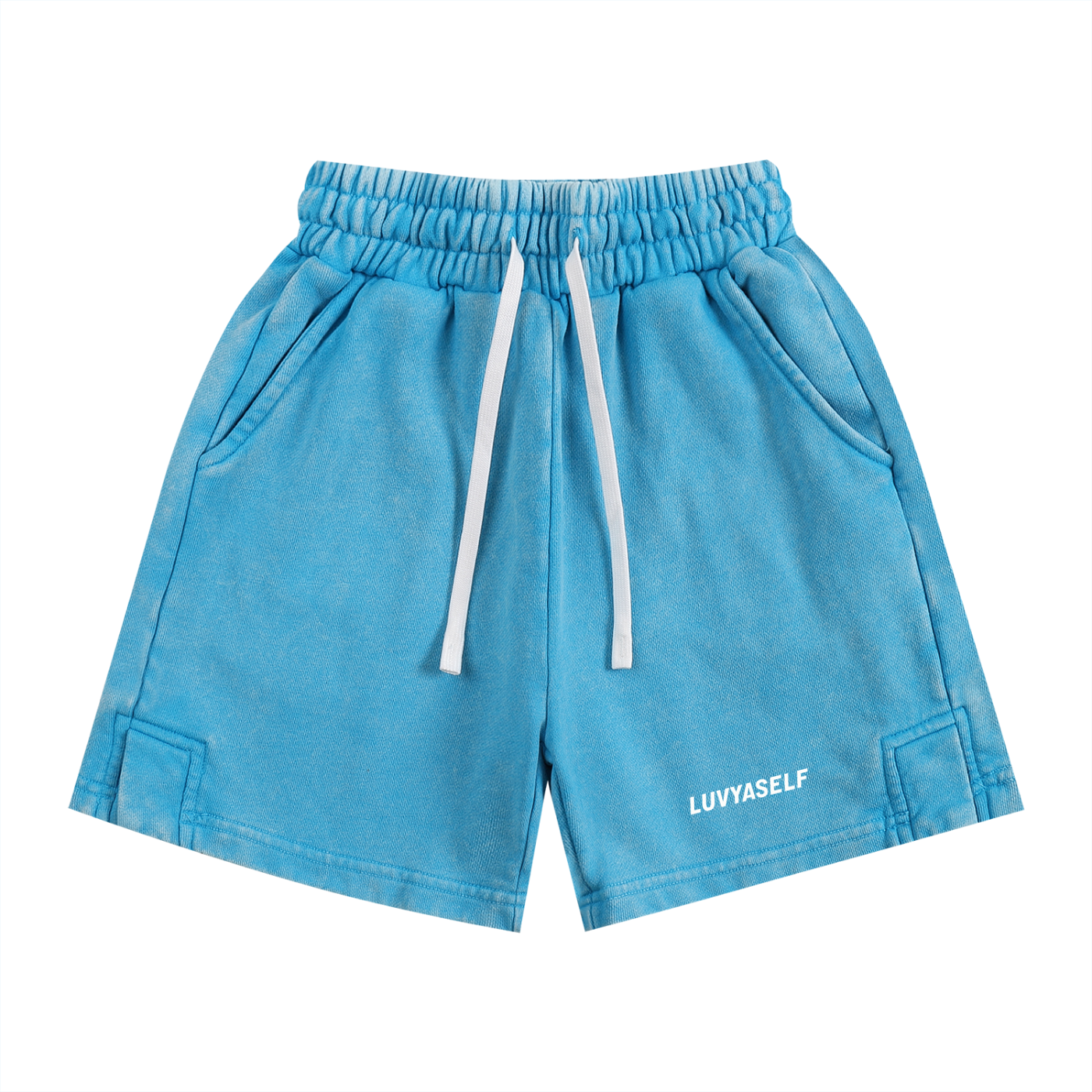 LUVYASELF - Snow Washed Kids' Shorts