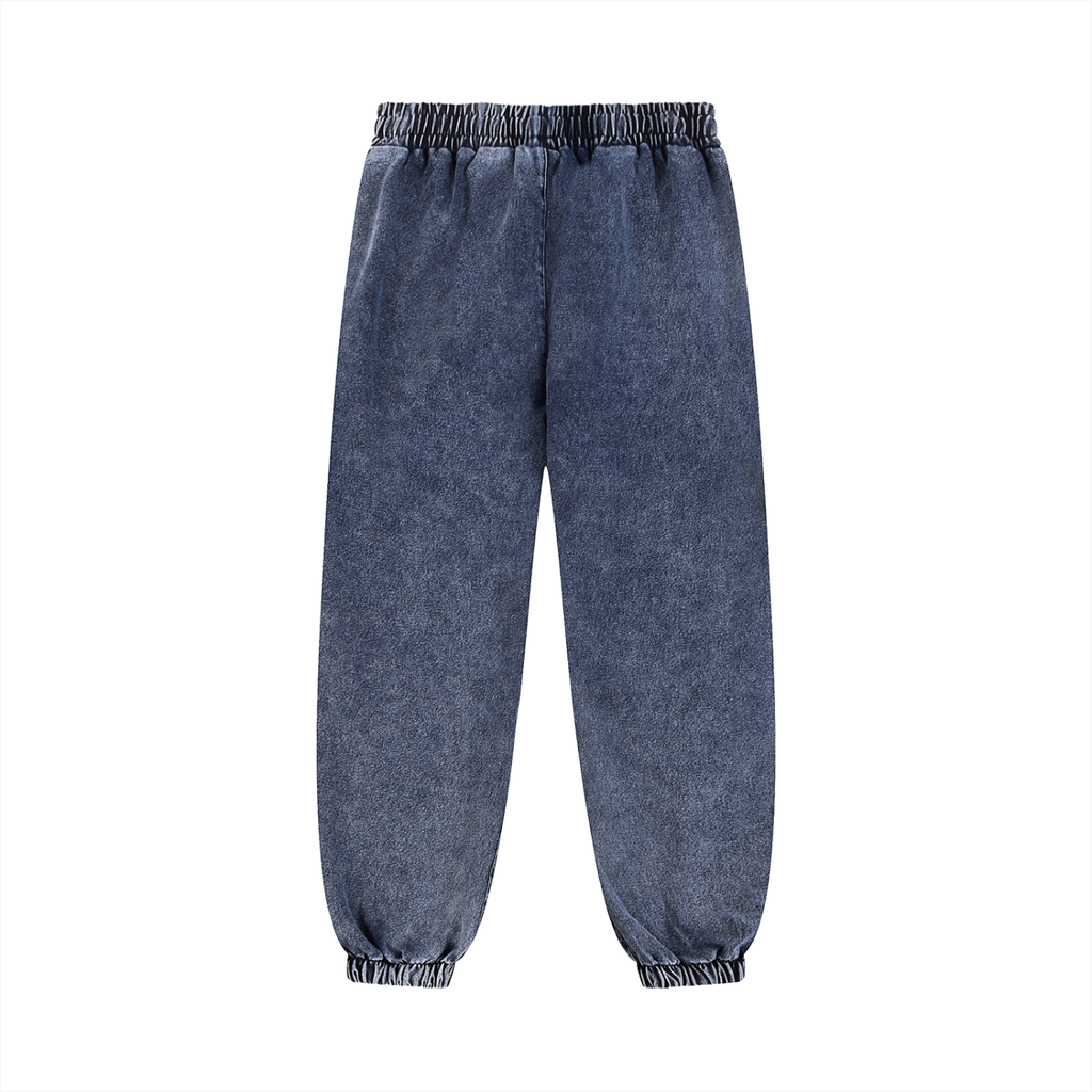Uniform Snow Wash Jogged Sweatpants