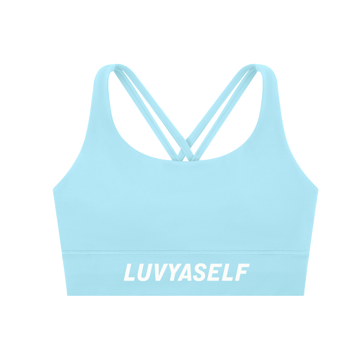Strappy Criss-Cross Sports Bra