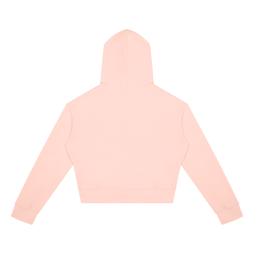 Women's Crop Full Zip Hoodie