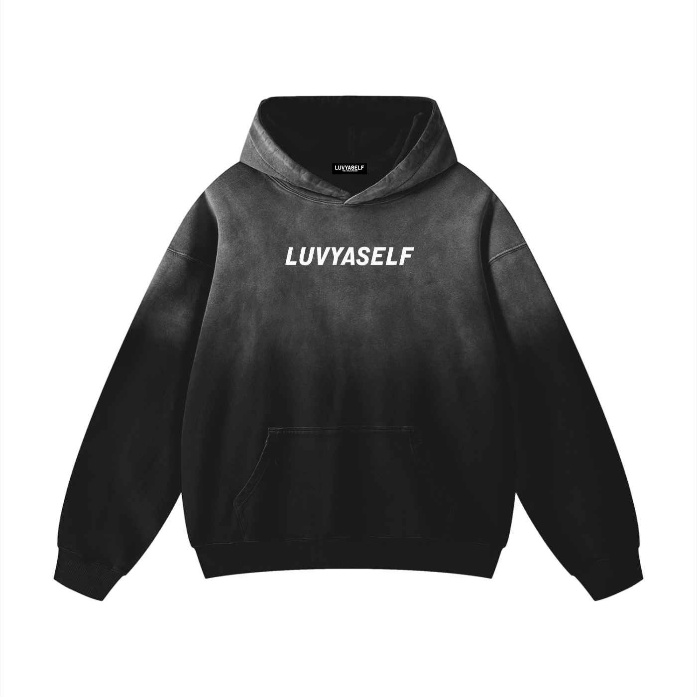 LUVYASELF - Heavyweight Sunfade Oversized Hoodie
