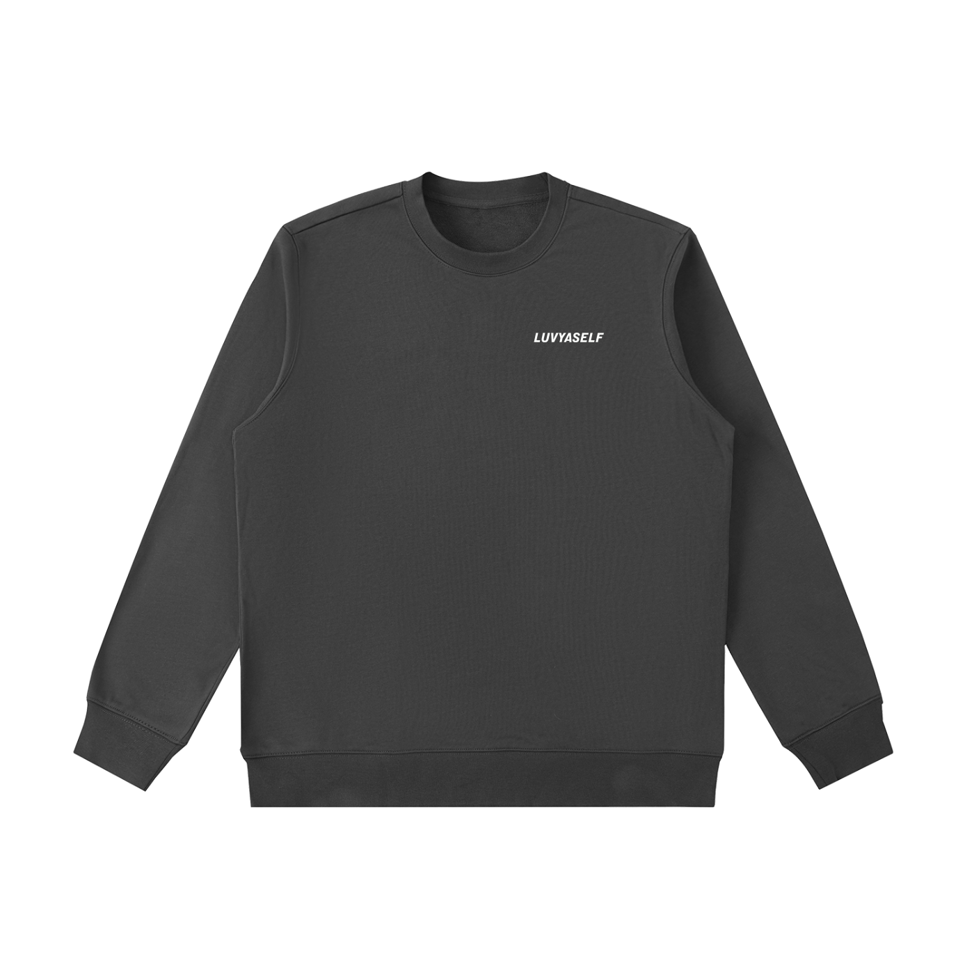 LUVYASELF - Essential Heavyweight Crewneck  Sweatshirt