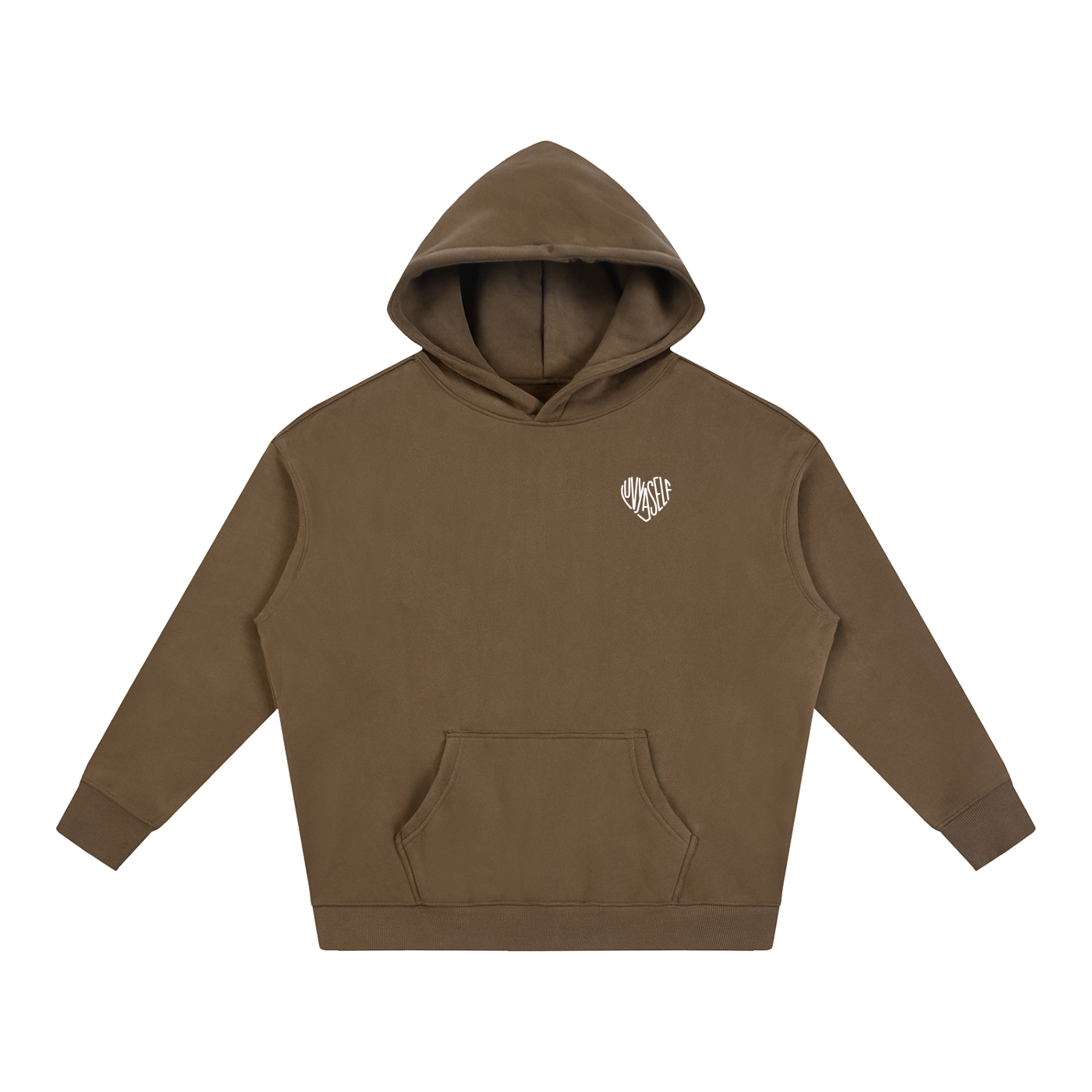 Uniform Oversize Fleeced Hoodie