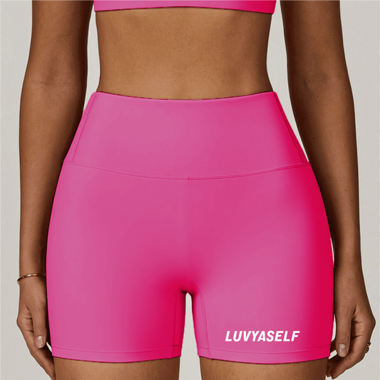 LUVYASELF CloudFeel High-Waisted Compression Yoga Shorts