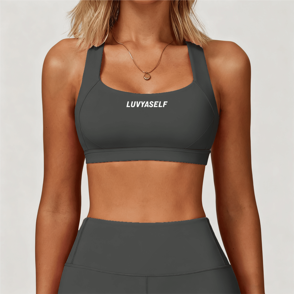 LUVYASELF CloudFeel Compression Shockproof Yoga Sports Bra
