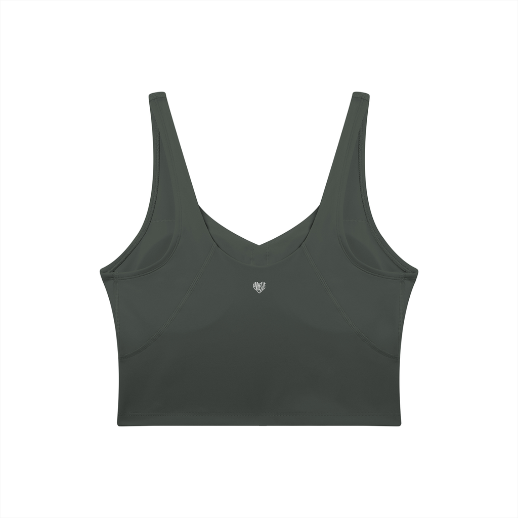 Uniform V-Neck Yoga Sports Bra