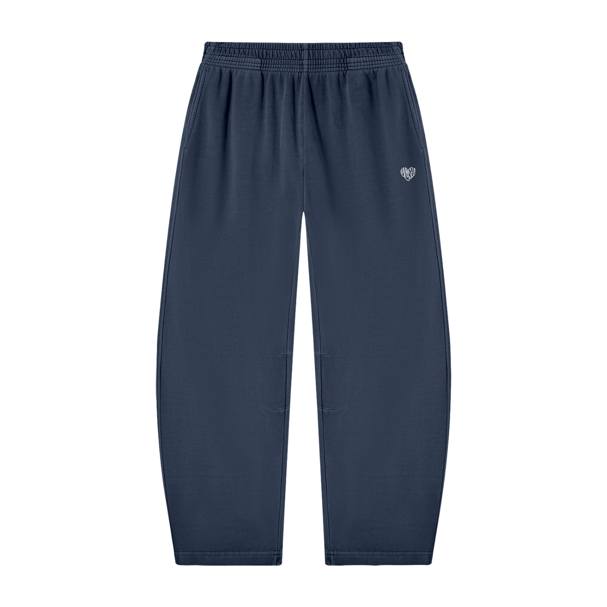 Unisex Vintage Washed Barrel Leg Sweatpants